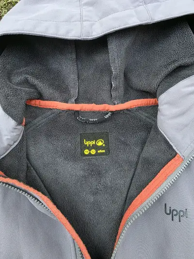 Chaqueta Softshell Gris Lippi con Capucha - miniatura 2