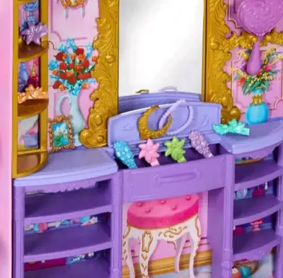 Set Juguete Princesa Bella Vestidor y Accesorios - miniatura 2