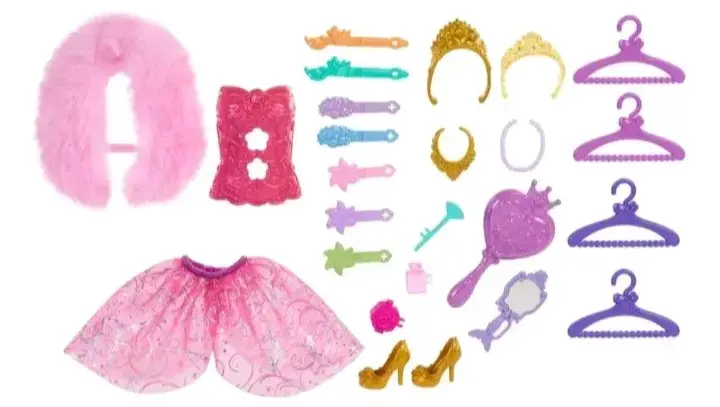 Set Juguete Princesa Bella Vestidor y Accesorios - 4
