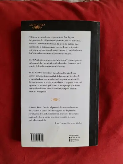 Libro 'La muerte se desnuda en La Habana' de Hernán Rivera Letelier - miniatura 2