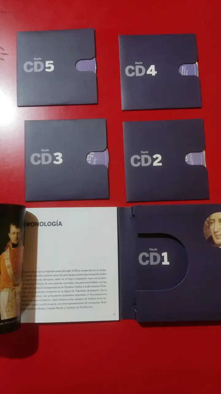 Colección de CDs de Música Clásica Joseph Haydn - 2