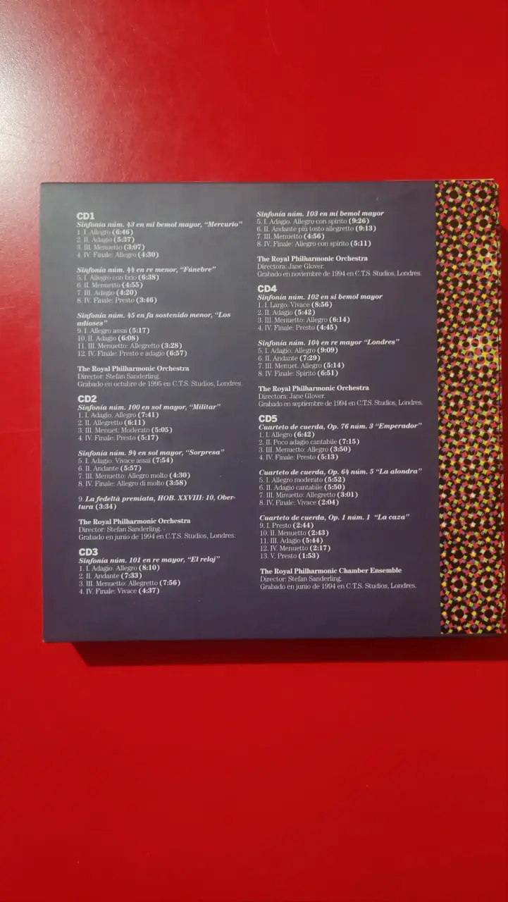 Colección de CDs de Música Clásica Joseph Haydn - 3