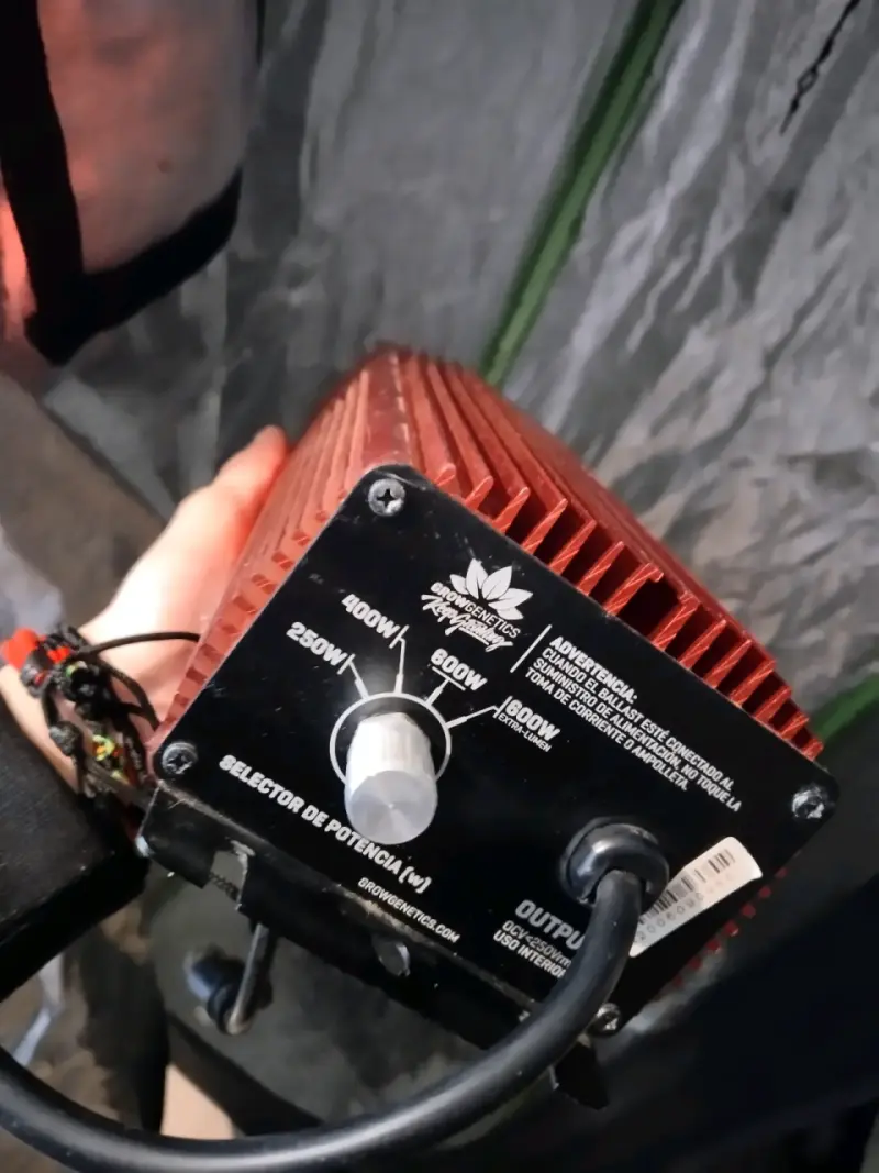 Balastro Electrónico Regulable Grow Genetics 600W - 2