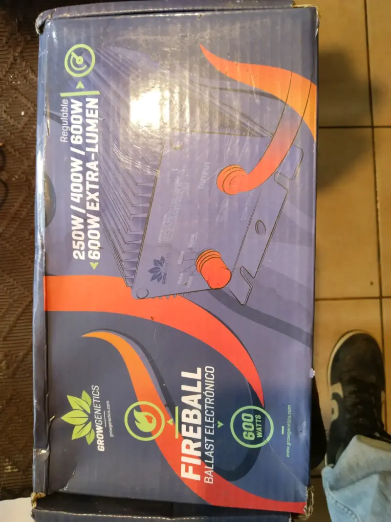 Balastro Electrónico Regulable Grow Genetics 600W - 3