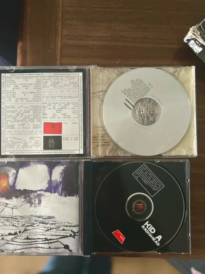 Edición limitada 2CD Radiohead Kid A y Amnesiac - 4