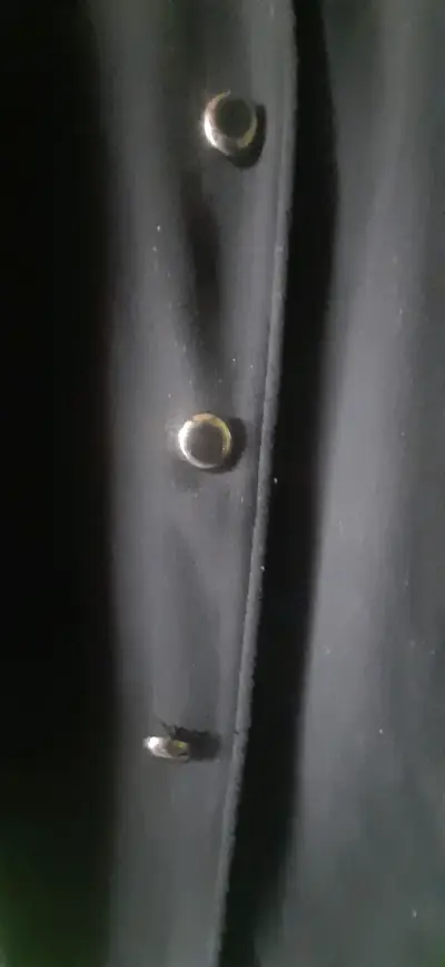 Abrigo negro elegante para mujer Viaressa - miniatura 2
