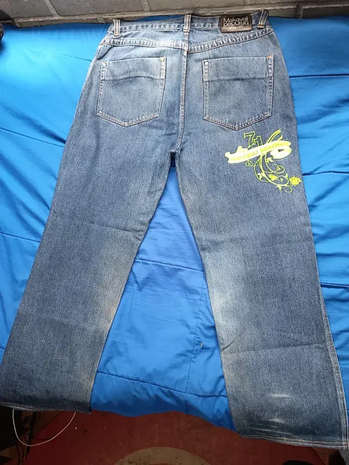 Jeans Makaveli Branded Bordados - 1