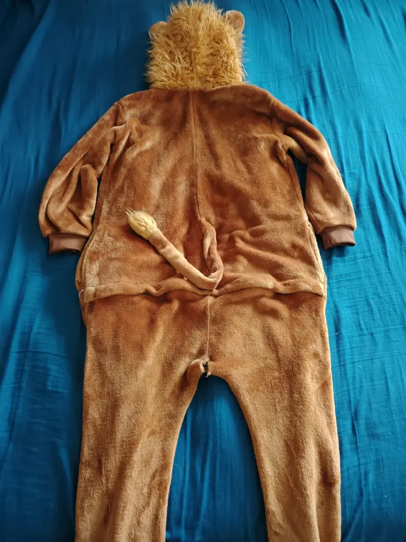 Disfraz de león para niño talla 115cm/130cm - 3