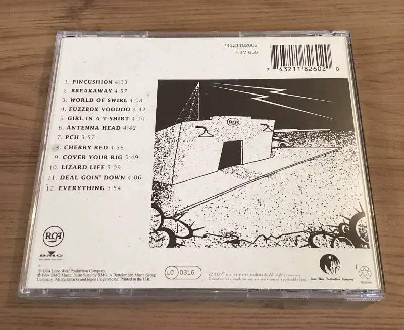 CD ZZ Top - Antenna - 2
