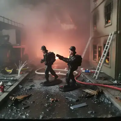 Figuras De Bomberos marca Boley Año 1999 - miniatura 1