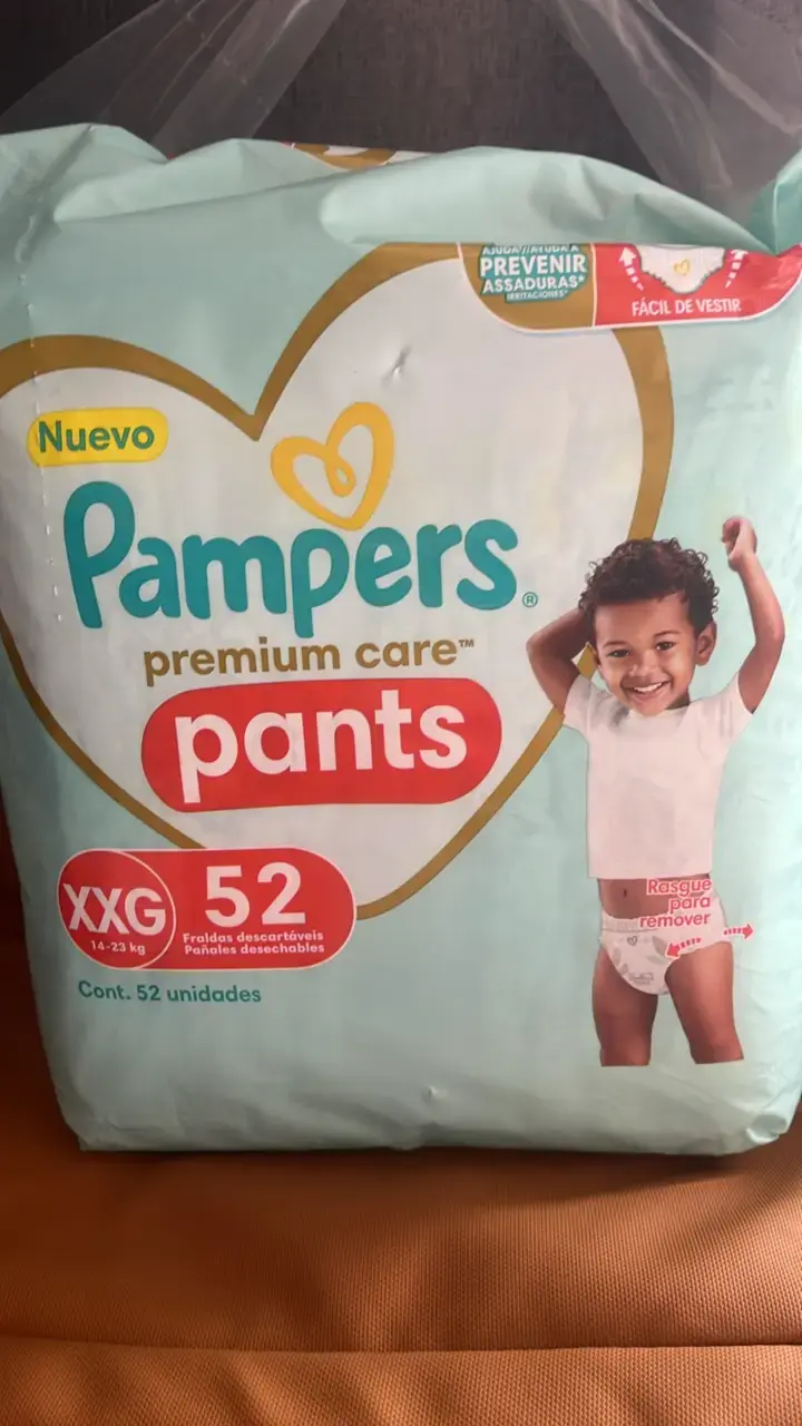 Pañales Pampers Premium Care Pants XXG 52 unidades - 2