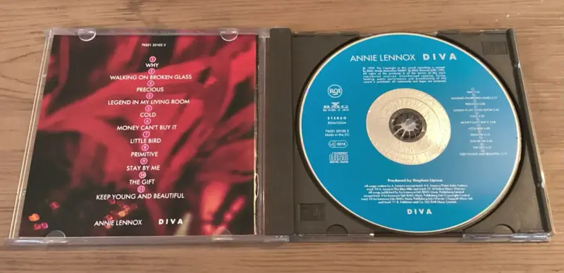 CD Annie Lennox - Diva - 3