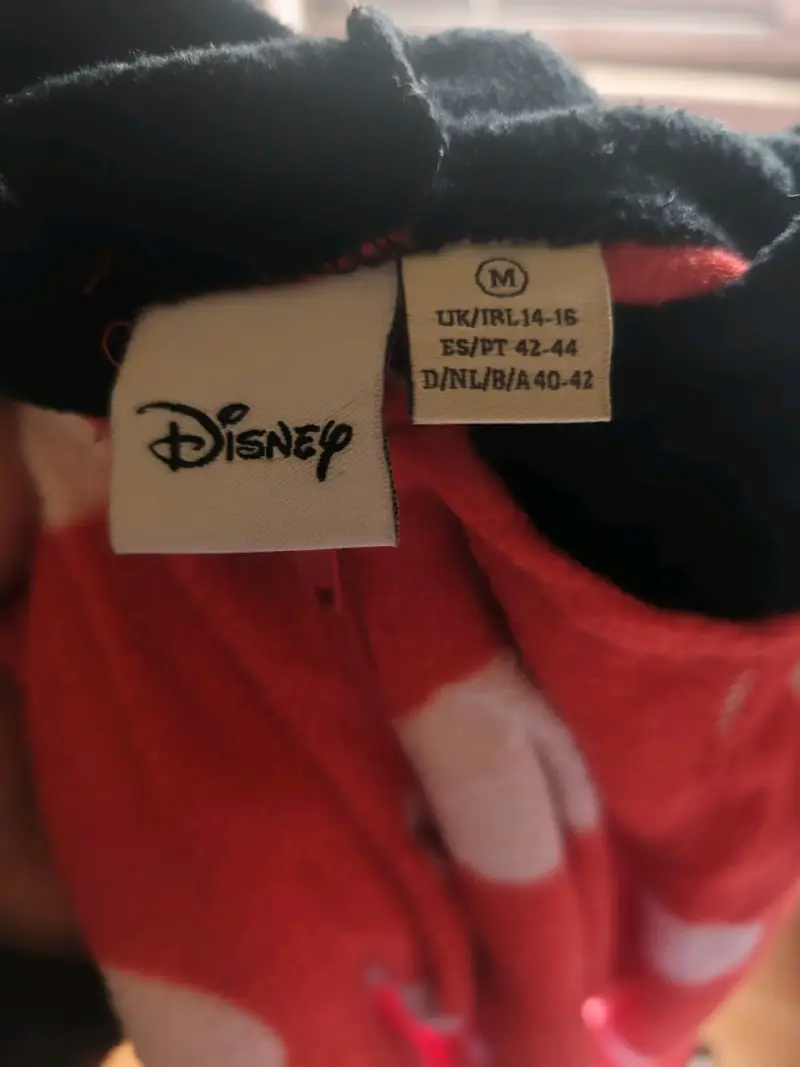 Pijama enterizo Minnie Mouse rojo con lunares - 5