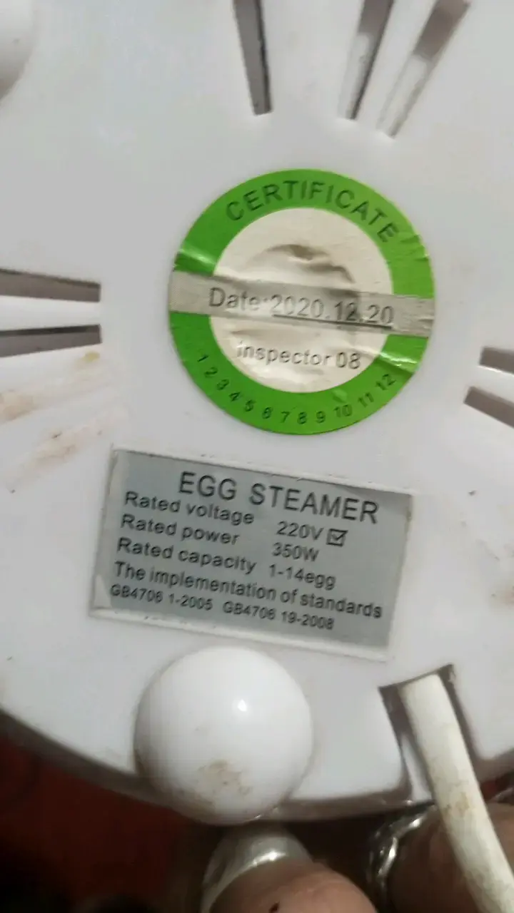 Vaporizador de huevos eléctrico 350W - 1