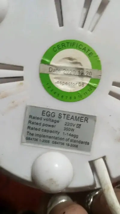 Vaporizador de huevos eléctrico 350W - miniatura 1