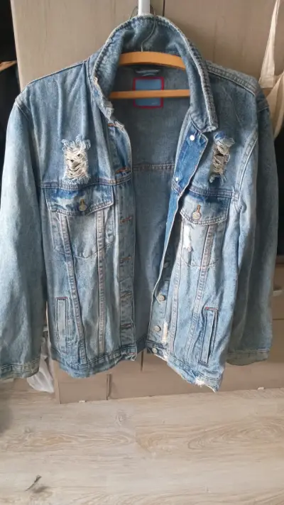 Chaqueta de mezclilla hombre talla M. - miniatura 1
