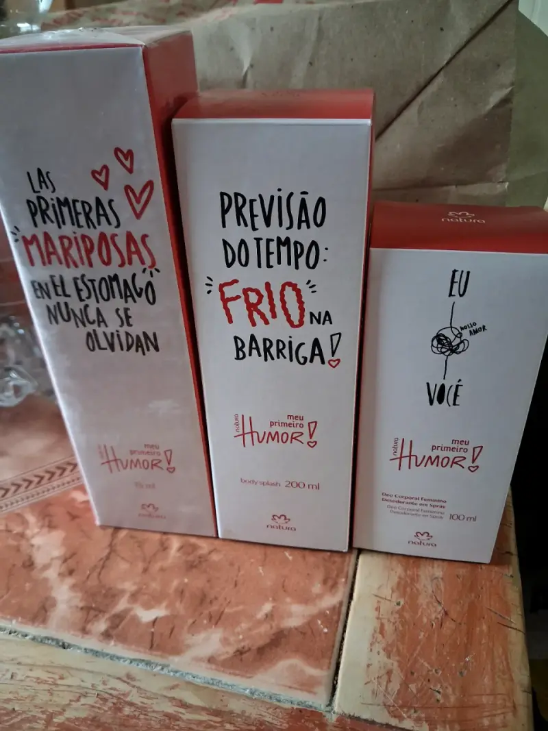 Set de Perfumes Natura Meu Primeiro Humor