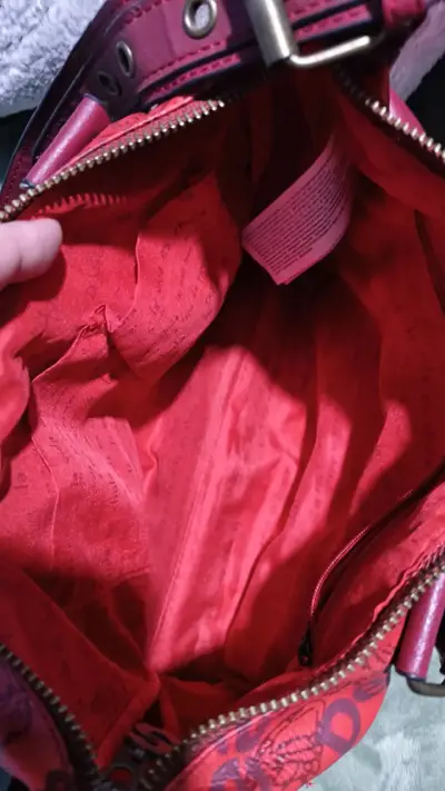 Bolso Desigual rojo con múltiples bolsillos - miniatura 6