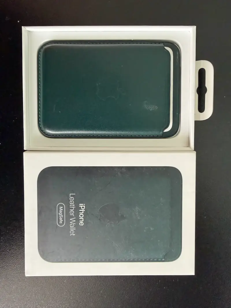 Cartera de Cuero para iPhone con MagSafe