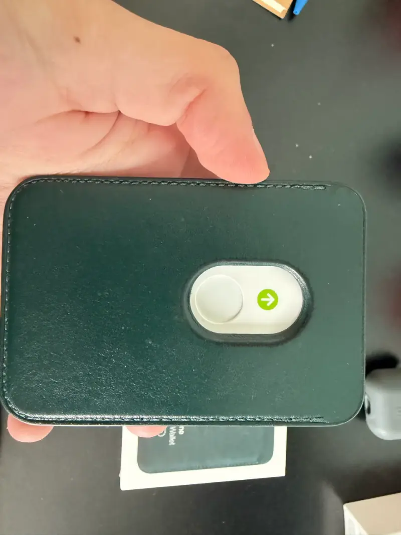 Cartera de Cuero para iPhone con MagSafe - 2