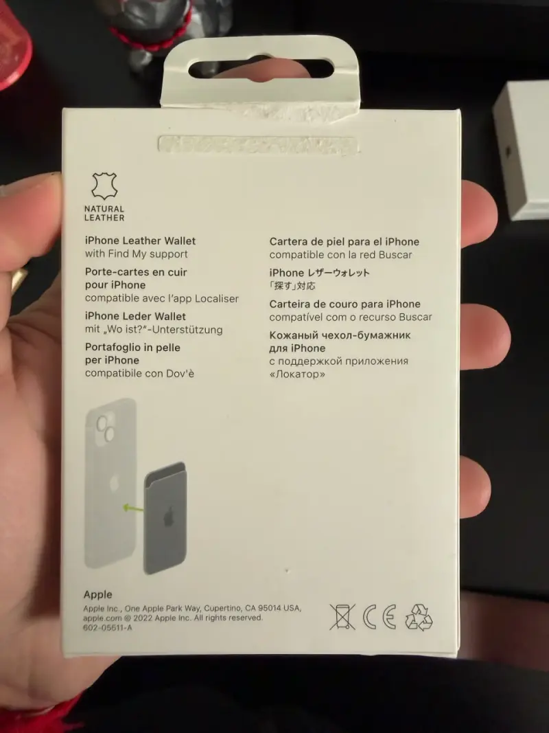 Cartera de Cuero para iPhone con MagSafe - 4