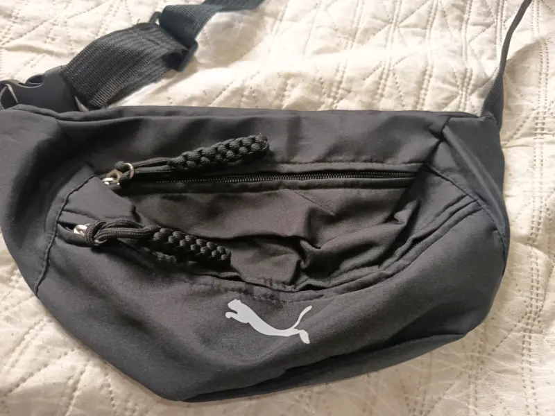 Riñonera negra Puma con logo - 2