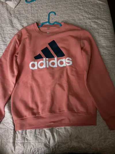 Polerón Adidas color damasco - miniatura 2