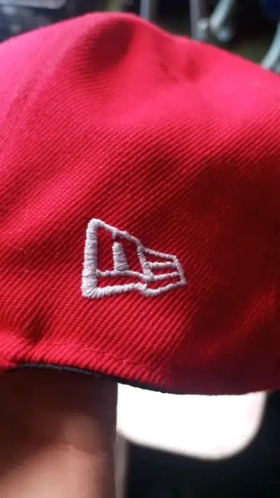 Gorra roja New Era NY ajustable - miniatura 2