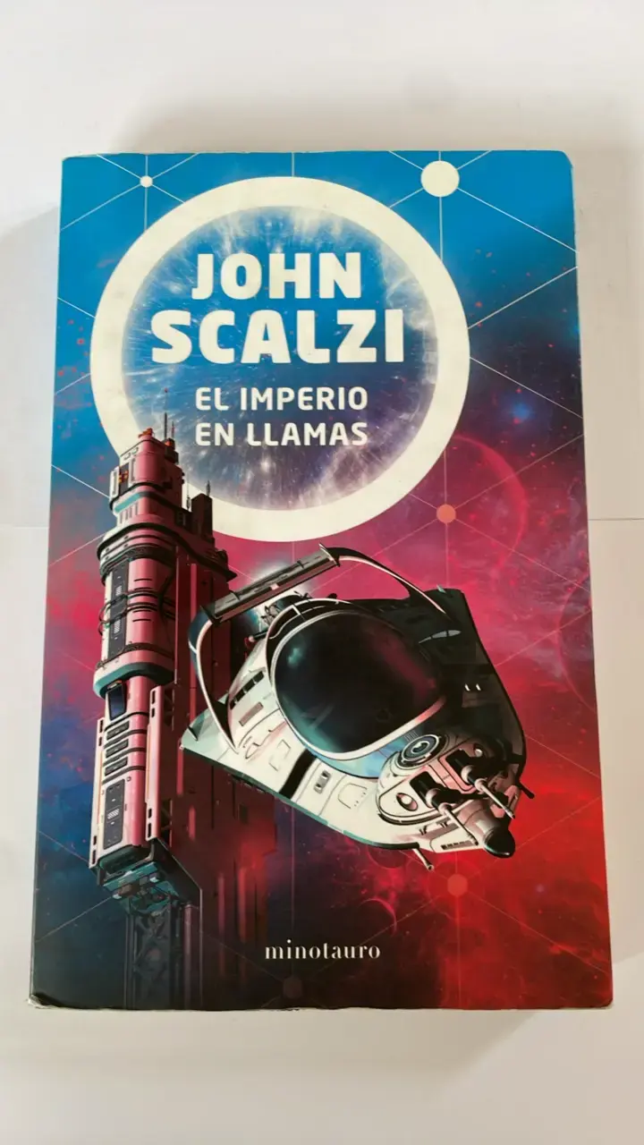 Libro 'El Imperio en Llamas' de John Scalzi