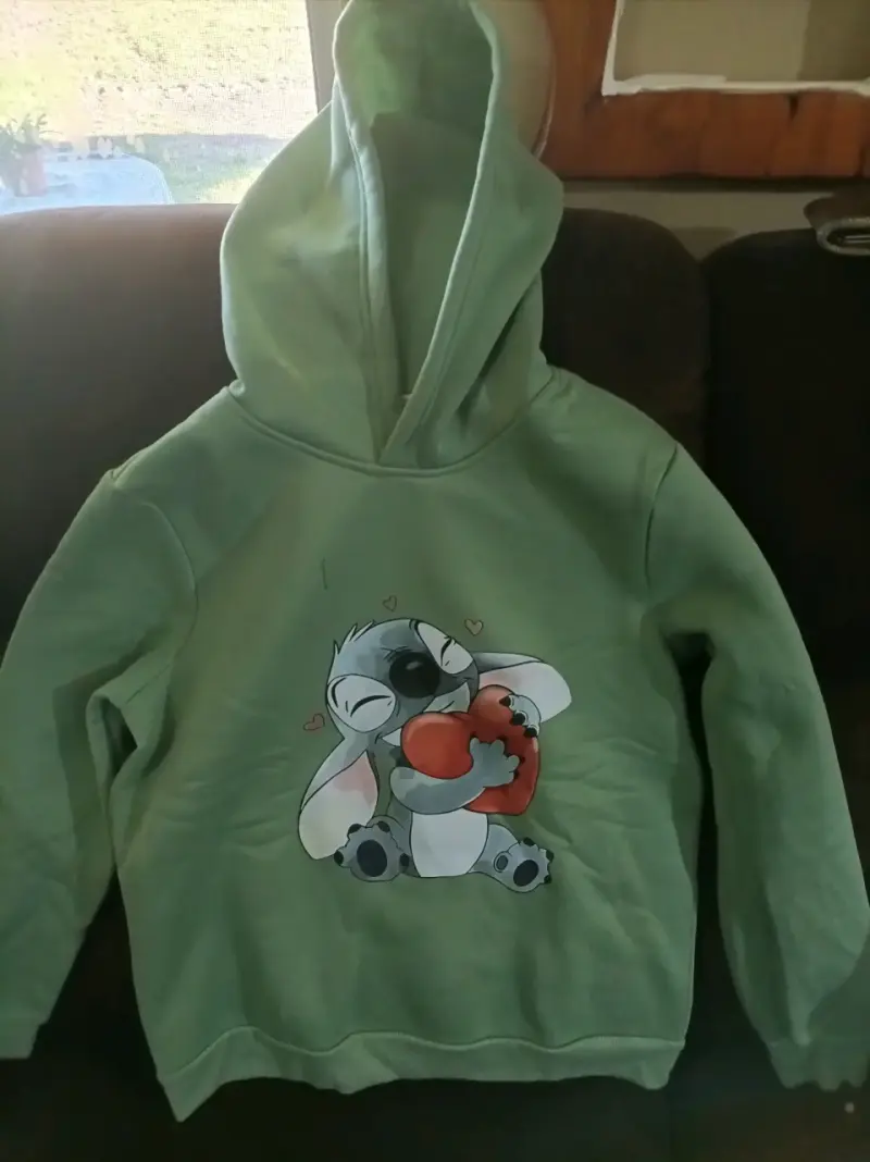 Polerón verde con diseño de Stitch Disney - 2