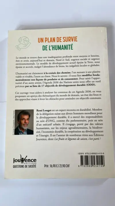 Libro 'Un Plan De Survie De L'Humanité' de René Longet - miniatura 2