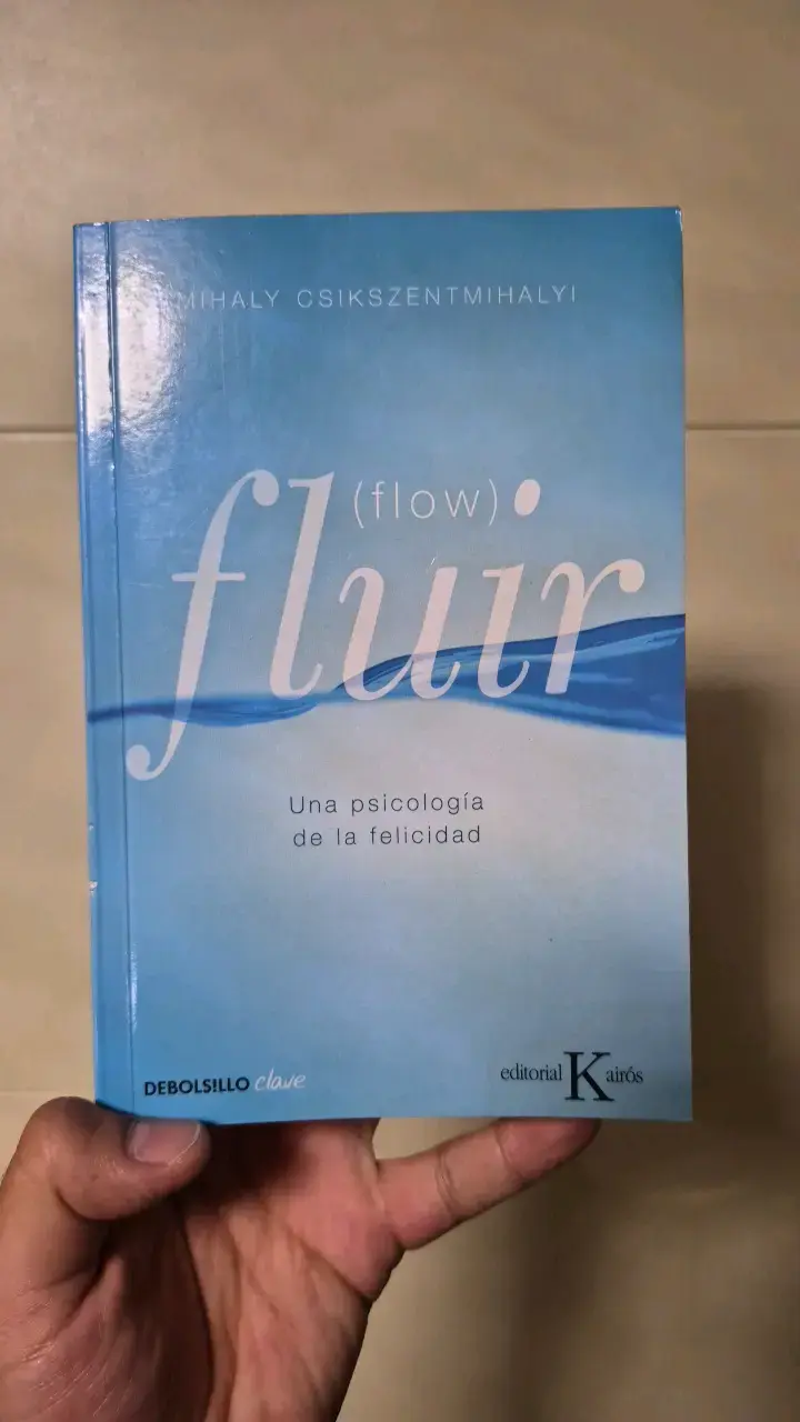 Libro Fluir de Mihaly Csikszentmihalyi - 1