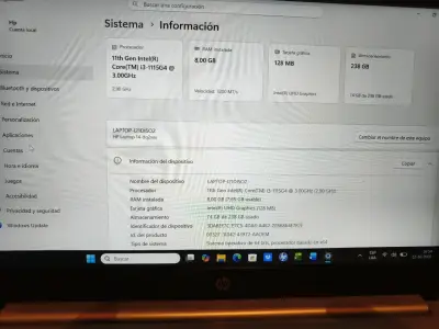 Notebook HP Intel core i3 - miniatura 5