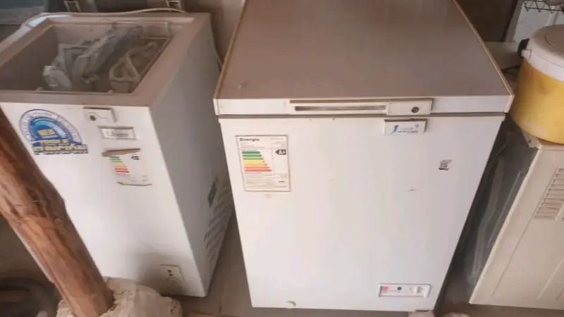 Congelador horizontal blanco de alta eficiencia