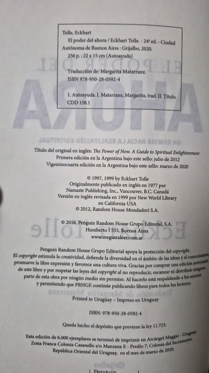 El Poder Del Ahora - Eckhart Tolle - 4