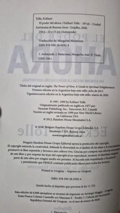 El Poder Del Ahora - Eckhart Tolle - miniatura 4