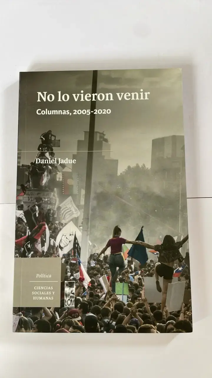 Libro 'No lo vieron venir' de Daniel Jadue