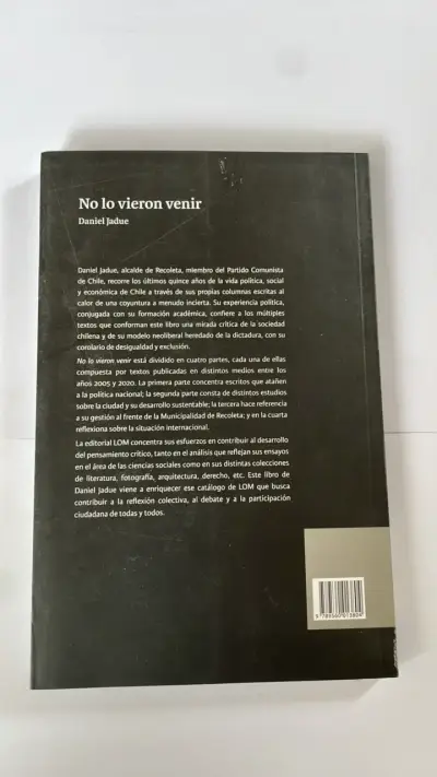 Libro 'No lo vieron venir' de Daniel Jadue - miniatura 2