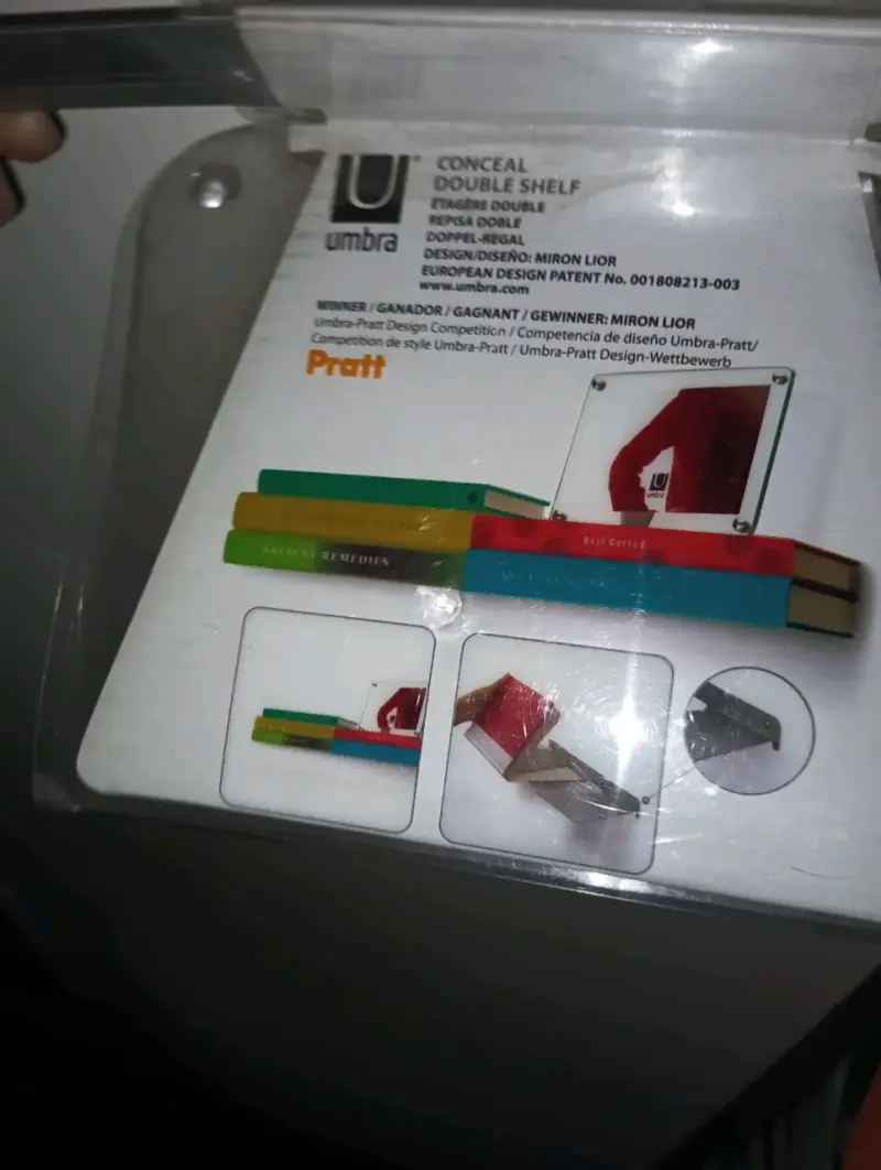 Estante invisible para libros Umbra Conceal - 3