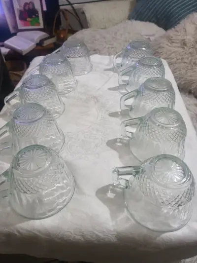 Juego de copas de vidrio decorativas - miniatura 5