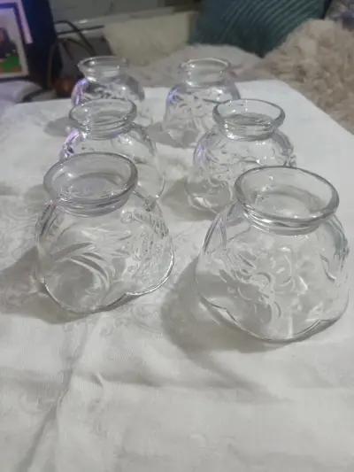 Juego de copas de vidrio decorativas - miniatura 6