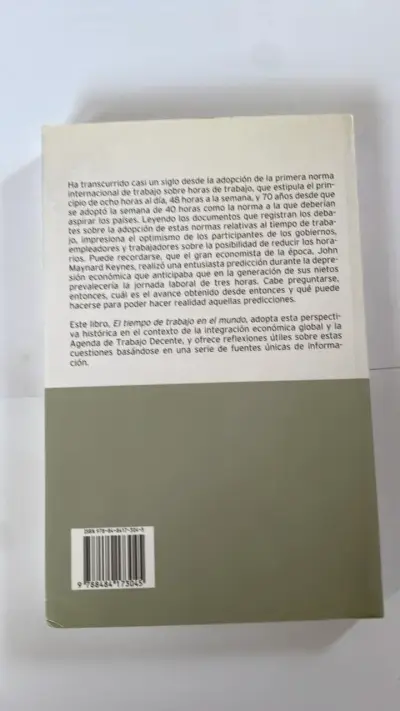Libro 'El Tiempo de Trabajo en el Mundo' de Sangheon Lee - miniatura 2