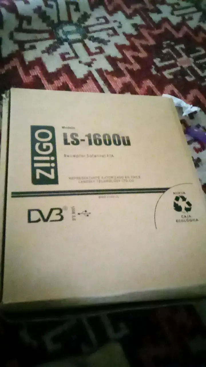 Receptor Satelital ZI!GO LS-1600u DVB3 - 1