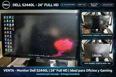 Monitor Dell S2440L 24 pulgadas Full HD - miniatura 1
