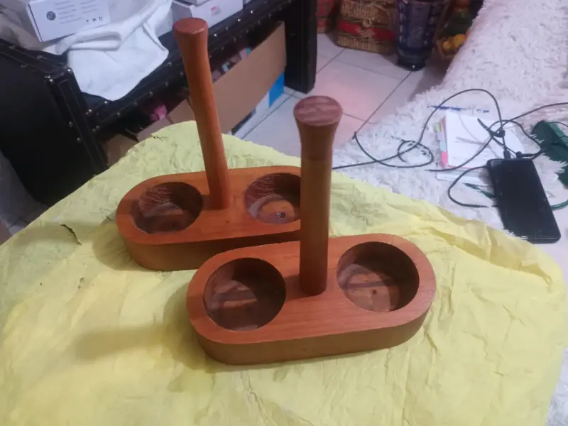Set de utensilios de cocina de madera - 1