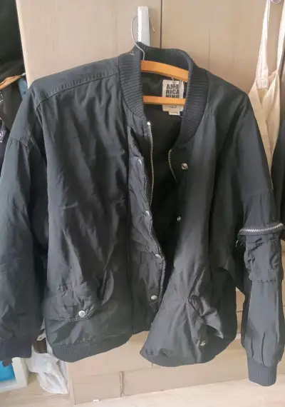 Chaqueta bomber negra dama Americanino - miniatura 1