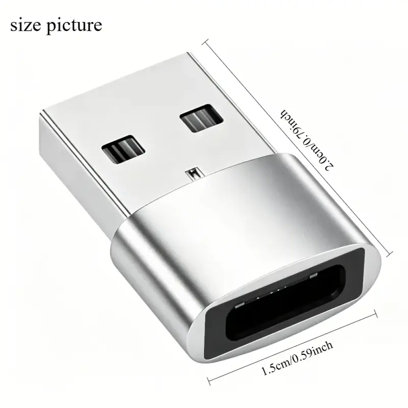 Adaptador USB a USB-C compacto - 2