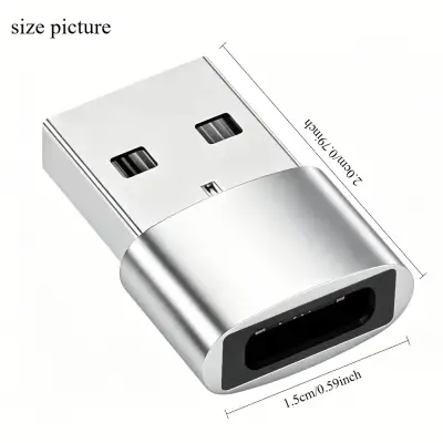 Adaptador USB a USB-C compacto - miniatura 2