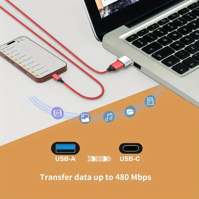 Adaptador USB a USB-C compacto - 4