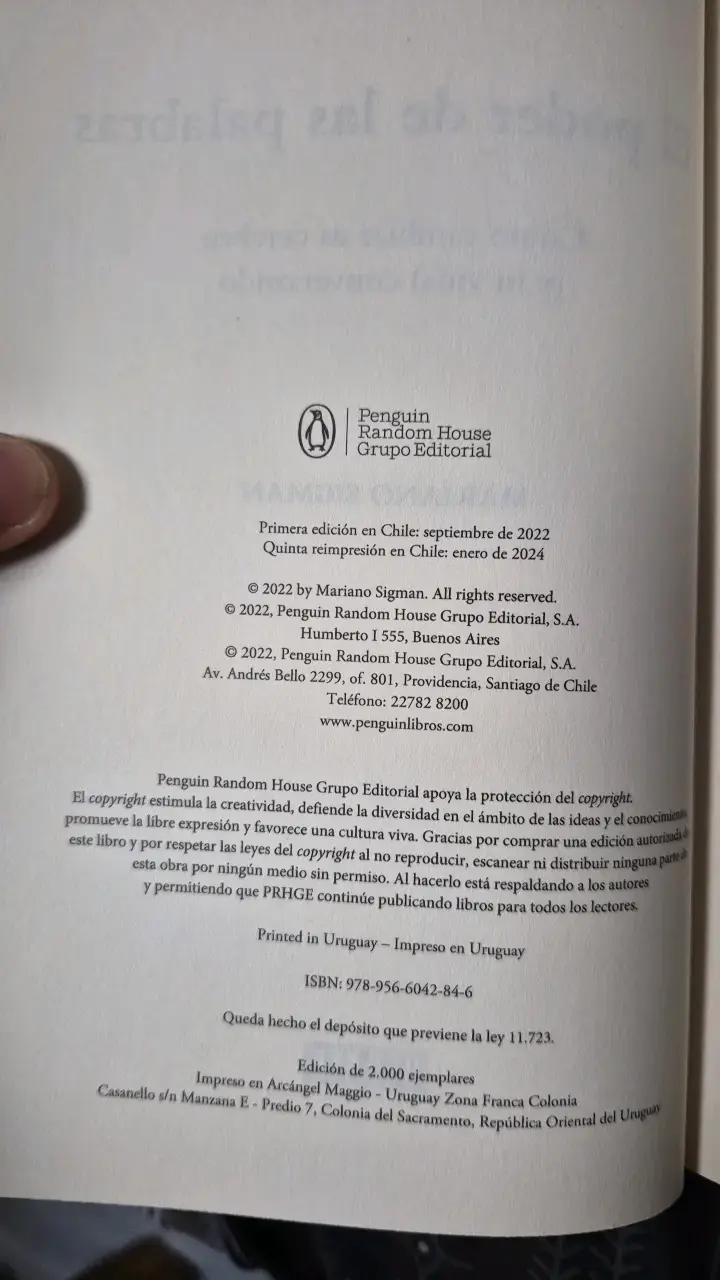 El Poder de las Palabras - Mariano Sigman - 4